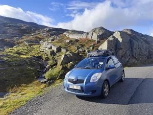 Toyota Yaris 1.3 VVT-i 2007 - 219 000 km - Lund/Malmö – tillgänglig för hämtning från slutet av september 2026 - Campingutrustning ingår